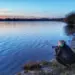 See und Sonnenuntergang